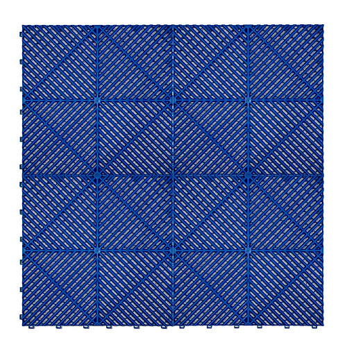 Monstershop Carrelage pour Garage Showroom Bleu