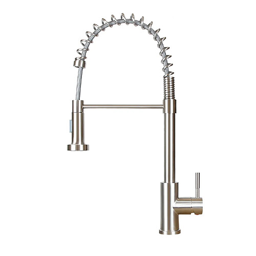 Robinet de Cuisine Noir ZMH avec Douche Extractible et Pivotante - Design Unique pour Cuisine et Salle de Bains
