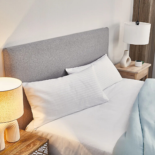 PIKOLIN Housse d'oreiller - Tissu 100% Naturel - Hypoallergénique - Coutures renforcées - 70x40 cm