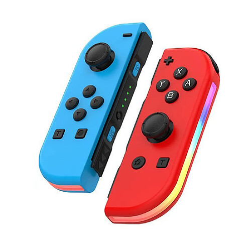 Ensemble Contrôleurs Joycon pour Nintendo Switch - Bleu Rouge