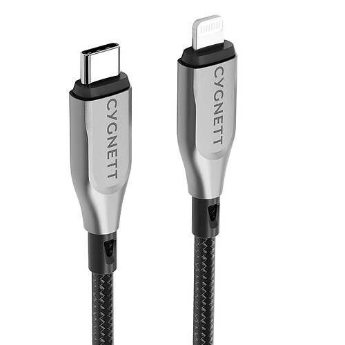 Cygnett Câble Lightning USB-C Armoured - 50 cm