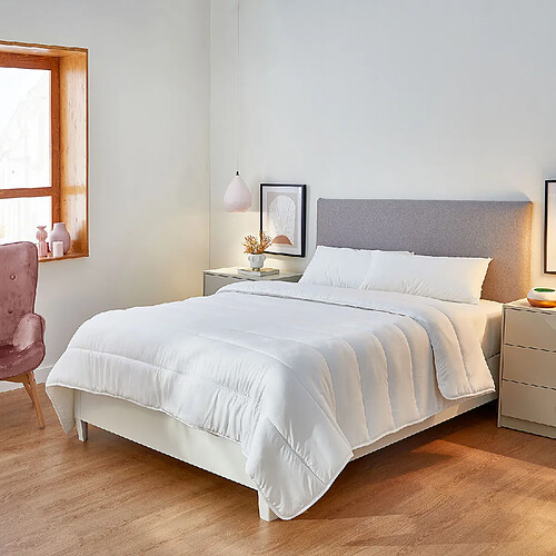 PIKOLIN Couette Nordique avec Aloe Vera - Fibre de 400g - Hiver - 155x200cm-Lit 90
