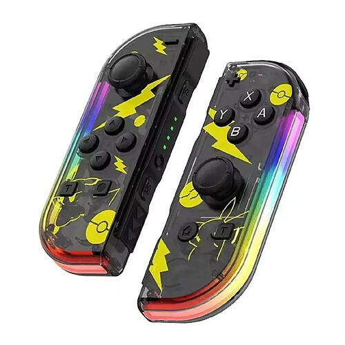 Ensemble Contrôleurs Joycon pour Nintendo Switch - Pikachu