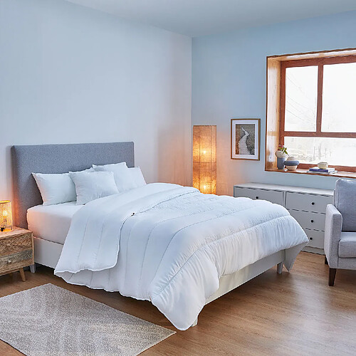 PIKOLIN Couette Nordique avec Aloe Vera-Fibre de 500g-Hiver Extrême-260x240-Lit 180