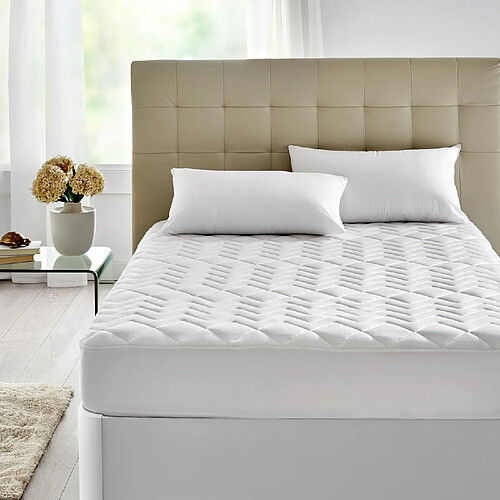 PIKOLIN Protège-matelas - TENCEL - Thermorégulateur - Respirant - Lit 160cm