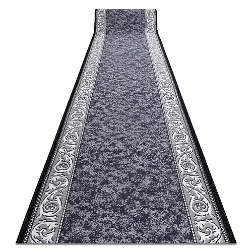 RUGSX Tapis de couloir - ROMANTIC Ornement - Gris 80 x 140 cm