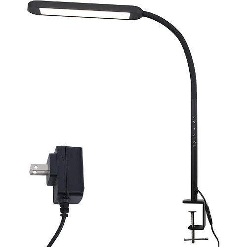ZMH Lampadaire LED Dimmable Noir 11W 360° Flexible pour Salon et Canapé