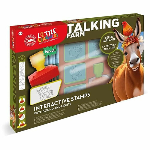 Multiprint Coffret tampons ferme parlante – 6 tampons