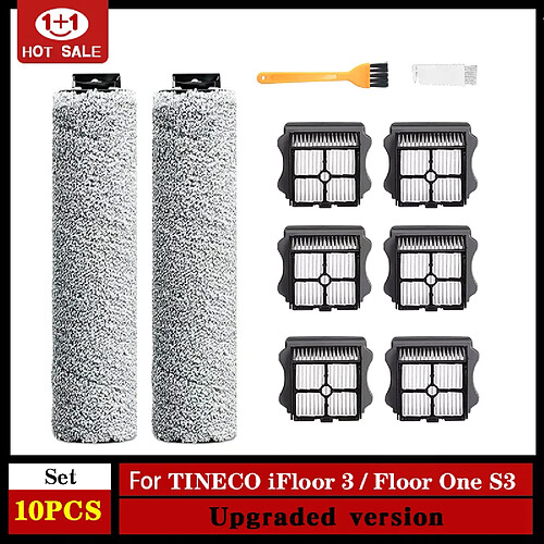 Brosse à rouleau pour Tineco Floor One S3