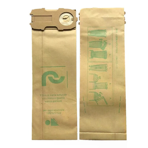 Sacs d’aspirateur pour Vorwerk VK118/VK119/VK122 - Lot de 5