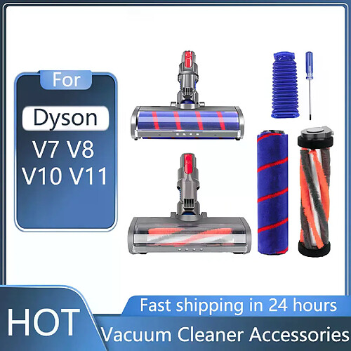 Tête de brosse motorisée pour aspirateur Dyson V7 à V11