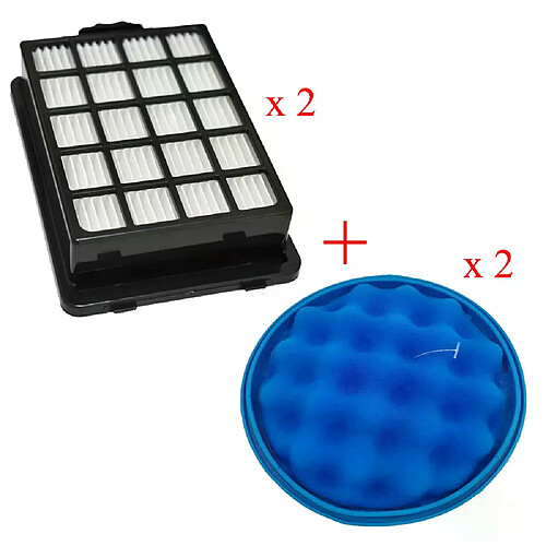 Kit filtres aspirateur HEPA H13 Samsung Cyclone Force