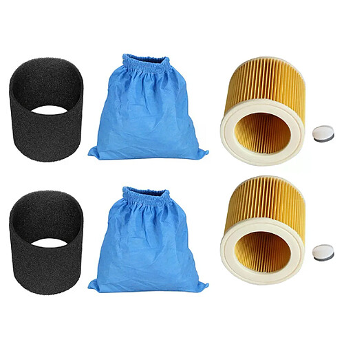 Filtre mousse et HEPA pour aspirateur Karcher
