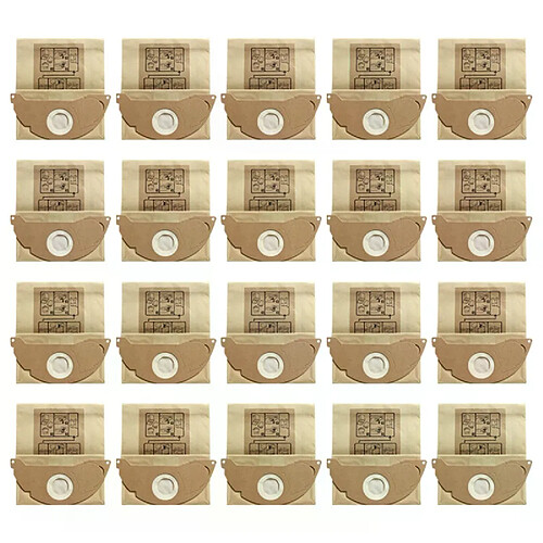 Sacs à poussière pour aspirateur Karcher WD2250 - Lot de 20