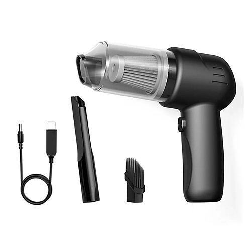 Aspirateur à main voiture sans fil - Noir