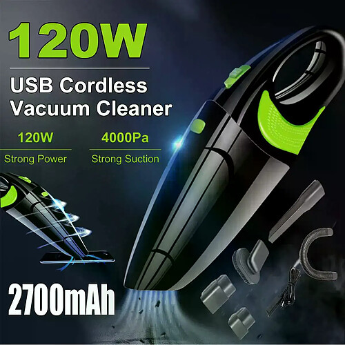 Mini Aspirateur à Main Sans Fil USB
