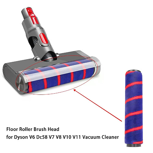 Brosse à rouleau pour aspirateur Dyson V6 à V11