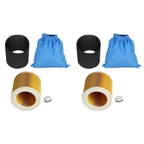 Filtres mousse pour aspirateur Karcher WD1/WD2/WD3