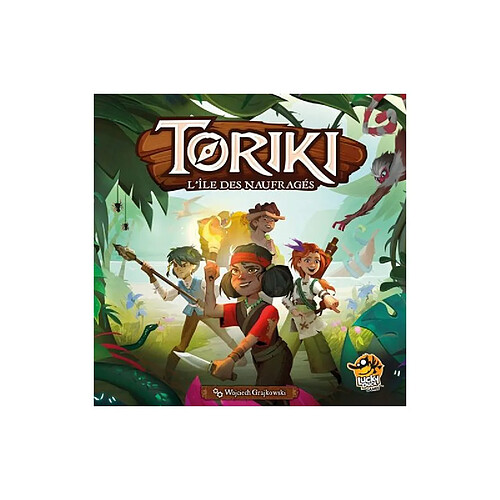 Jeu d ambiance Lucky Duck Games Toriki L Île des Naufragés
