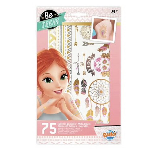 Buki france 75 tattoos métalliques