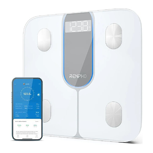 Renpho ELIS 1C blanc Bluetooth 4.0 et supérieur (PEU-R-A033-W)