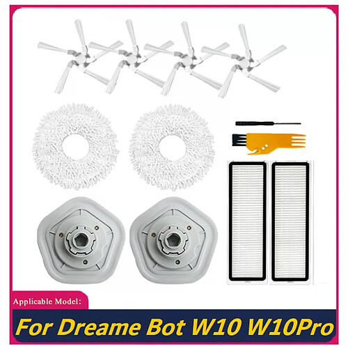 Kit d’accessoires aspirateur Dreame W10/W10 Pro - 12 pièces