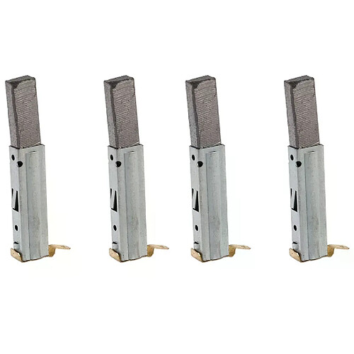 Brosse carbone moteur aspirateur industriel Baiyun BF501/BF502 - Lot de 4