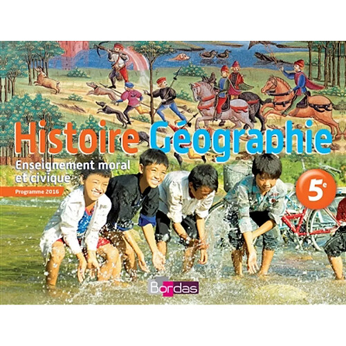 Histoire géographie, enseignement moral et civique, 5e : programme 2016 · Occasion