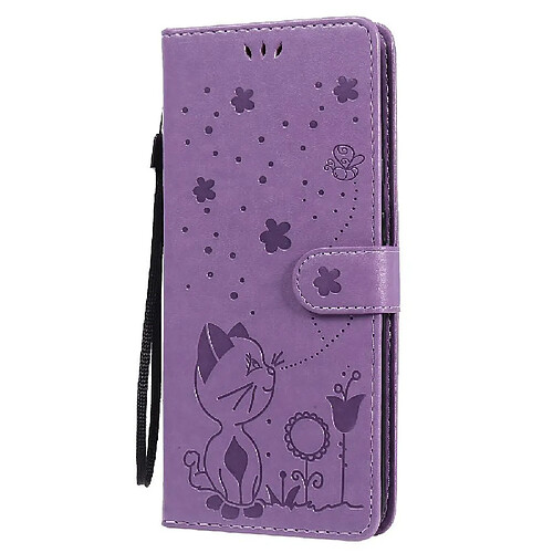 Étui FOXDOCK Samsung Galaxy S20 Ultra - Cuir PU Violet
