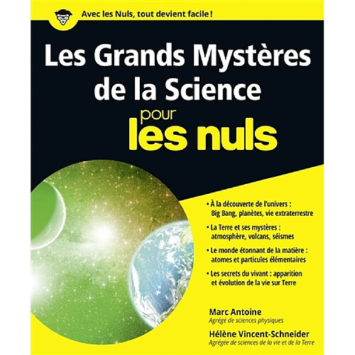 Les grands mystères de la science pour les nuls · Occasion