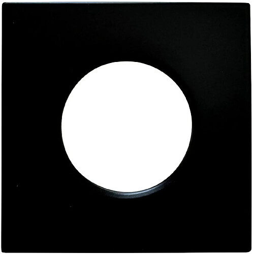Abi Aurora collerette aluminium - fixe - pour onex dl150174 et dl150099 - noir - abi - aurora dl157227