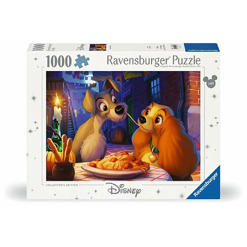Ravensburger puzzle 1000 pièces La Belle et le Clochard