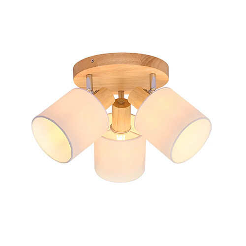 Nettlife Spot plafond 3 lampes - Blanc