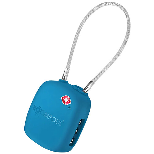 Boompods Cadenas Connecté Airtag - Bleu