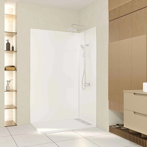 AURLANE Kit panneaux aluminium - Blanc