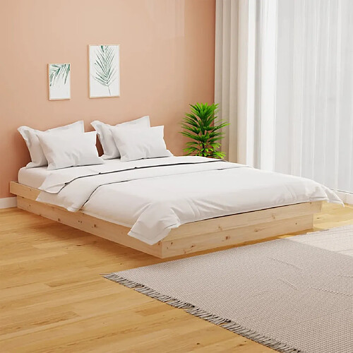 VidaXL Bois massif 120x200