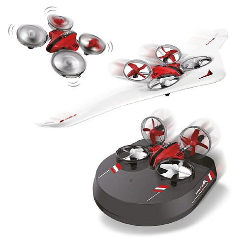 Amewi Drone Planeur Aéroglisseur Air Genius 3-en-1
