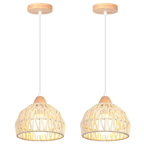 Stoex Suspension industrielle cage - Blanc