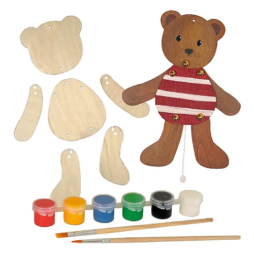Egmont toys Coffret ours en bois à peindre