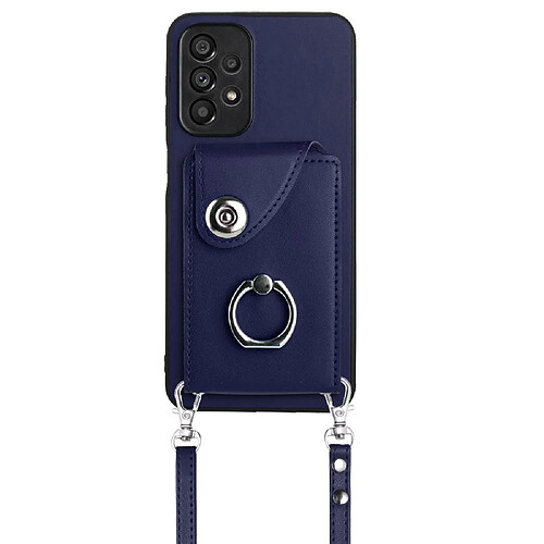 Compatible Étui pour Samsung Galaxy A53 5G - Bleu