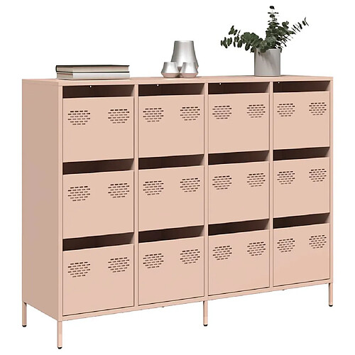 Vidaxl Buffet 135x39x103,5 cm - Rose