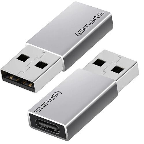 4Smarts Adaptateur USB vers USB C - 2-pack