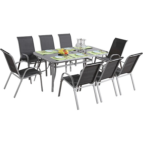 HABITAT ET JARDIN Cordoba XL - Gris foncé
