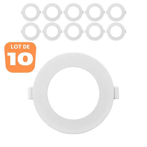BRAYTRON Dalles LED - Lot de 10