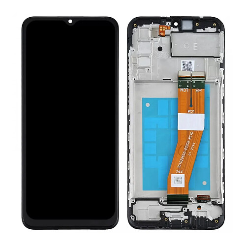 SAMSUNG Écran LCD + Vitre Tactile Galaxy A02s - Noir