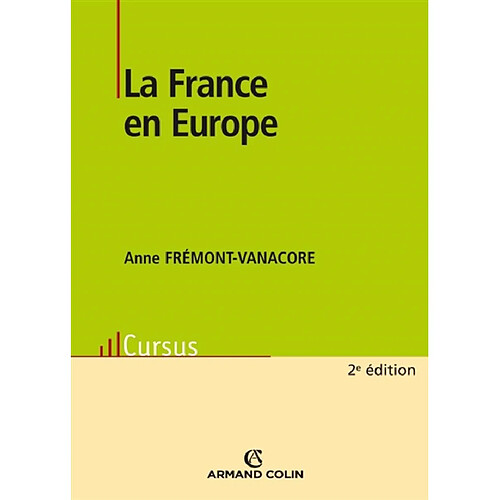 La France en Europe · Occasion