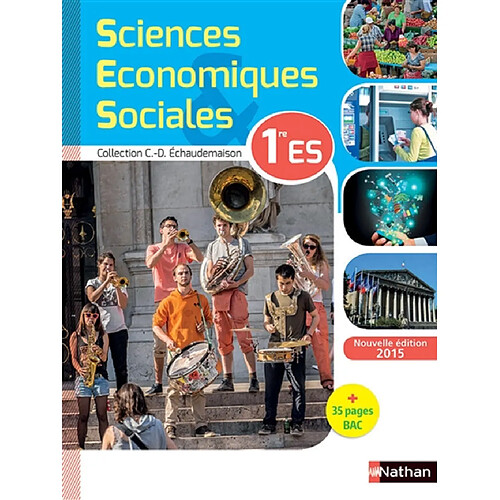 Sciences économiques & sociales 1re ES · Occasion