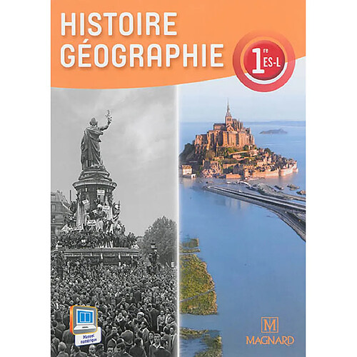 Histoire géographie 1re ES-L : manuel élève · Occasion