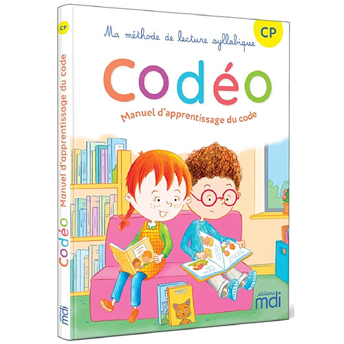 Codéo, CP : manuel d'apprentissage du code : ma méthode de lecture syllabique