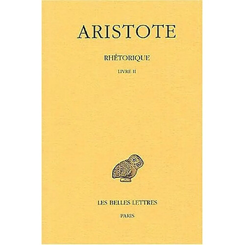 Rhétorique. Vol. 2. Livre II · Occasion